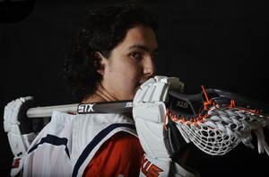 A profile of Brendan Bomberry, a men's lacrosse junior attack, won The Daily Orange Sports story of the year. 